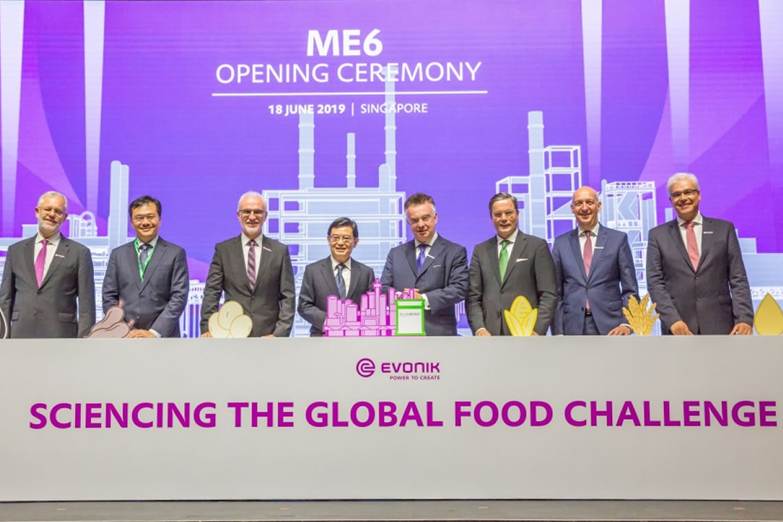 Evonik commissions second complex for MetAMINO® production in Singapore