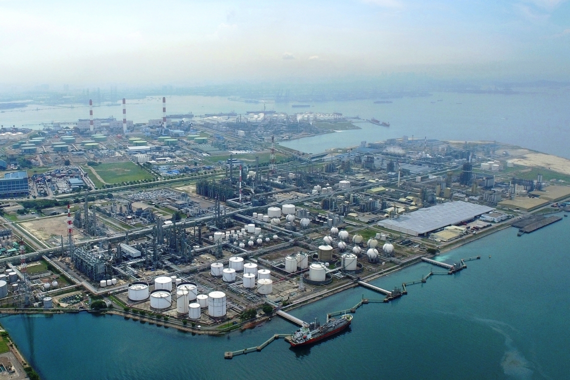 Aerial View of Pulau Ayer Merbau