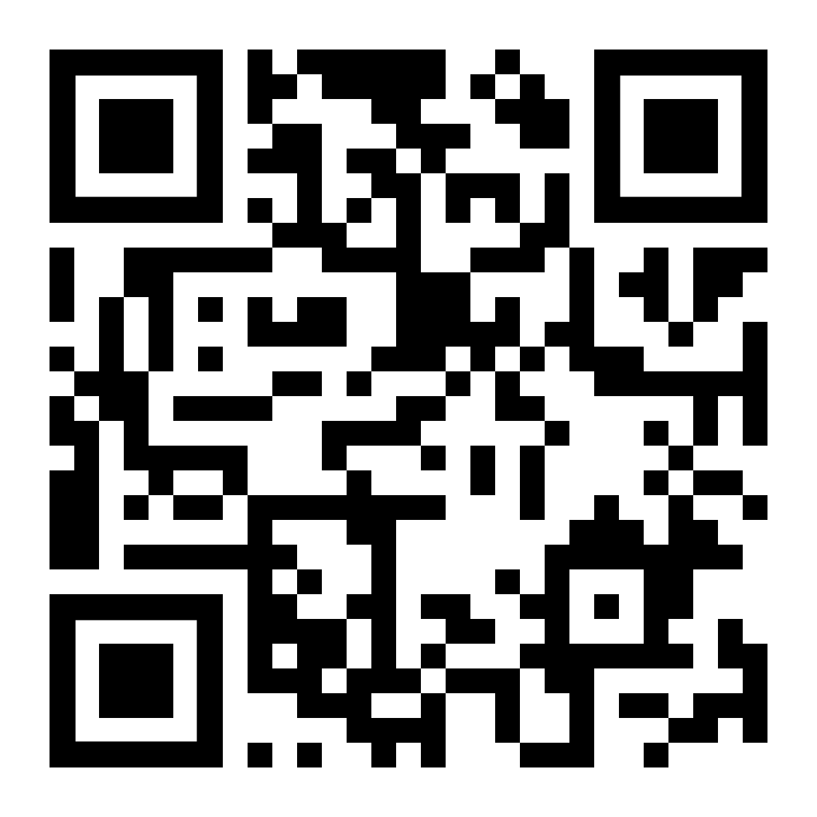QR code for event registration